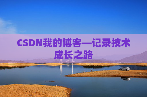 CSDN我的博客—记录技术成长之路